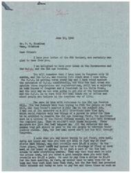 ["The author expresses frustration with the O.P.A. and old age pension regulations, blaming the New Deal crowd for promoting scarcity and high prices. They believe that the solution lies in electing officials who uphold the American way of life. The author also criticizes the lack of availability of basic goods like flour and overalls, and suggests that the government should prioritize helping the elderly instead of enforcing unnecessary regulations."]