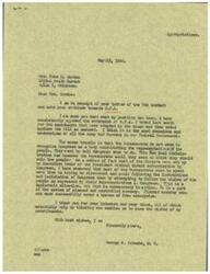 ["Mrs. Fred H. Gordon wrote a letter to Representative  George B. Schwabe expressing her dissatisfaction with the Office of Price Administration (OPA) and urging for its abolition. Representative  Schwabe responded, stating that he has consistently opposed the OPA and voted against its extension, as he believes it is a detrimental and un-American entity within the government. He also criticizes the bureaucracy within the government and expresses his gratitude for Mrs. Gordon's input."]