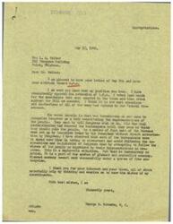 ["Dr. Reiter expresses his opposition to the Office of Price Administration (OPA) in a letter to Congressman Schwabe, stating that OPA's regulations are hindering businesses and exacerbating inflation post-war. Schwabe agrees with Reiter's views and expresses his consistent opposition to OPA, criticizing the bureaucracy and its lack of respect for Congress. He believes that planned economy cannot be successful under a system of free enterprise and appreciates Reiter's input on the matter."]