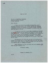 ["Mr. Banfield sent a telegram to Mr. Schwabe urging him to support the recommendations of the Senate Banking and Currency Committee to remove controls on meat products. Mr. Schwabe responds by expressing his consistent opposition to the OPA program and his belief that price controls should be eliminated to allow for free enterprise. He thanks Mr. Banfield for his wire and support."]