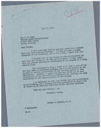 ["The document is discussing the author's views on the presidency, term limits, one-man rule, and the Office of Price Administration (OPA). The author believes that no man should serve as President for more than two terms, and that the OPA is a necessary evil that should be controlled by representatives of the people. The author also discusses the need for cooperation with the general public to ensure a strong Democratic party and government."]