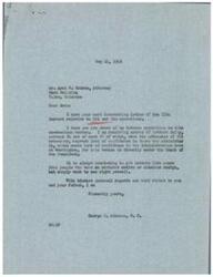 ["The document includes a letter from George B. Schwabe expressing opposition to the OPA and lack of confidence in its administration. Arch K. Kriste responds with concerns about rising costs despite OPA claims of only a 4% increase, highlighting issues with rent control, construction of rental units, and evasion of OPA regulations. Kriste also mentions examples of price gouging and the inefficiency of OPA enforcement."]