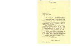 ["The document is from George B. Schwabe, a member of the House of Representatives, to Mrs. H. S. Lawton expressing agreement with her opposition to the O.P.A. and labor union bosses. Schwabe details his voting history against the O.P.A. and labor union bosses, and expresses the need to eliminate them. He thanks Mrs. Lawton for her thoughts and ends the letter with good wishes."]