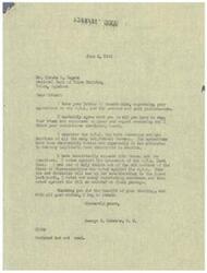 ["The document is from George B. Schwabe, a member of the House of Representatives, expressing opposition to the O.P.A. (Office of Price Administration) and its practices. Claude L. Rogers, a recipient of the letter, agrees with Schwabe and believes that if the O.P.A. is extended, its activities should be restricted and subsidies should be eliminated. Rogers also questions the motives of Chester Bowles, the head of the O.P.A. The document concludes with Rogers asking for Schwabe's cooperation in eliminating wartime restrictions."]