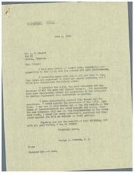 ["The document is from Mr. Howard expressing opposition to the O.P.A. and its operations. Congressman Schwabe agrees with Howard's views and has consistently opposed the O.P.A., voting against its extension in the House of Representatives. Howard requests Schwabe to modify the O.P.A. to prevent shortages and control the black market. Schwabe thanks Howard for his input and agrees that changes need to be made."]