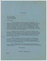 ["The recipient of the letter is thanking Mr. Morris for expressing his disapproval of legislation involving price controls. The majority of constituents are against the legislation, and the recipient found Mr. Morris's communication to be particularly cogent and has included it in the Congressional Record. The recipient appreciates Mr. Morris's contribution to his thinking and thanks him for his cooperation."]