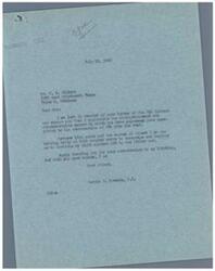 ["The recipient of the letter expresses opposition to the resurrection of the OPA and appreciates the straightforward manner in which the sender has expressed their views. The sender, George B. Schwabe, thanks the recipient for their contribution to his thinking and expresses determination to continue fighting against the OPA. The recipient raises concerns about the removal of the OPA and discusses issues related to rent, upkeep of property, and understanding of American society."]