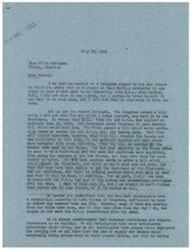 ["The recipient of a telegram expresses their support for keeping the O.P.A. (Office of Price Administration) dead and not resurrecting it. They explain the legislative process that led to the expiration of the O.P.A. law and the current debate in Congress about its revival. The sender also expresses their opposition to government subsidies and borrowing funds for price control. They appreciate the support from the community and emphasize their commitment to upholding American values."]