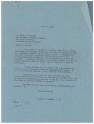 ["The document is written by Mr. Garnett to multiple members of the House of Representatives, advocating for the restriction or elimination of the Office of Price Administration (OPA) due to its negative effects on the economy. Mr. Garnett argues that price fixing and subsidies disrupt the natural law of supply and demand, leading to instability and economic inefficiency. He also criticizes the OPA for causing hardship and argues that its termination would save taxpayer money and allow people to engage in more productive employment. Mr. Garnett's letter is praised by Congressman George B. Schwabe, who agrees with his arguments and plans to introduce the letter into the Congressional Record."]