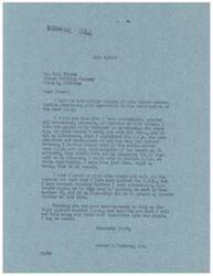 ["Mr. Hissom expresses his opposition to the revival of the O.P.A. to Congressman Schwabe, who reassures him of his consistent opposition to the bureau and commitment to voting against its revival. Schwabe acknowledges the support from people like Hissom in the fight against O.P.A. and promises to continue opposing it."]