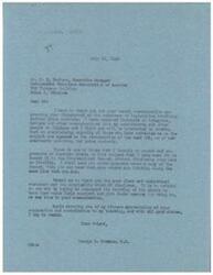 ["The document is a series of letters between Mr. George Schwabe, a Congressman, and Mr. C. E. Buchner, Executive Manager of the Independent Petroleum Association of America. Schwabe thanks Buchner for his communication expressing disapproval of legislation involving price controls and mentions that many others share this sentiment. Buchner praises Schwabe's stance and expresses support for his re-election."]