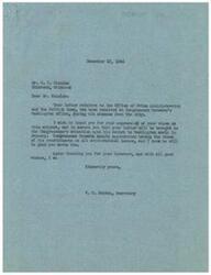 ["The document is a response to Mr. Shields regarding his views on the Office of Price Administration and the British Loan. The writer thanks Mr. Shields for sharing his views and assures him that Congressman Schwabe will review his letter when he returns to Washington. The writer expresses appreciation for constituents' input on controversial issues and assures Mr. Shields that his views will be considered."]