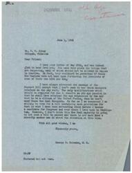["The document is a letter discussing the need for old age assistance and advocating for the passage of the Stewart Bill. The writer criticizes the New Deal and expresses concern for the living conditions of elderly individuals. They also mention the struggles faced by maimed veterans and urge for better support for them. The document ends with a call for action and support for the Stewart Pension Bill."]