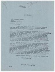 ["Mrs. Charles E. Graham wrote to Representative George B. Schwabe expressing her concerns about the Old Age pension system and the snoopers who cut benefits for elderly people. She asked for his help in supporting a bill that would provide justice for the elderly. Representative Schwabe responded, stating his opposition to the snoopers and his belief that only citizenship and age qualifications should be required for the pension. He mentioned signing a petition to bring the bill to the House for a vote and expressed his frustration with the New Deal crowd's control over Congress. Mrs. Graham emphasized the need for a better system for the elderly and asked for assistance, as she was unable to work and in need of help."]