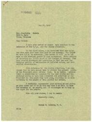 ["The first letter expresses concerns about the O.P.A. and strike situations, with the writer believing that the O.P.A. has done more harm than good and comparing them to the Gestapo of Germany. They also criticize the handling of coal and railroad strikes. The second letter urges for continued O.P.A. but with some changes, and expresses opposition to publicizing the O.P.A. and concerns about strikes. Both letters emphasize the importance of hearing the views of the people."]