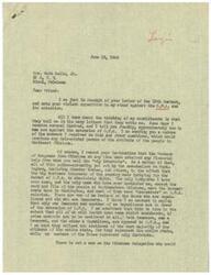 ["Mrs. Watt Sells, Jr. expresses her disagreement with Congressman George B. Schwabe's opposition to the extension of the Office of Price Administration (OPA). She believes that the majority of people are in favor of OPA and criticizes Schwabe for potentially siding with wealthy interests over the needs of ordinary citizens. Schwabe defends his position, stating that he represents the wishes of his constituents and was elected based on his opposition to OPA. The exchange highlights the differing views on price control and the role of elected officials in representing the interests of the people."]