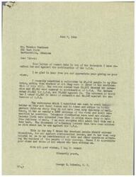 ["Mr. Winston Weathers writes to Congressman George B. Schwabe urging him to reconsider his stance on the extension of the Office of Price Administration (O.P.A.). Weathers believes that O.P.A. is necessary for stable economic conditions and is supported by the majority of voters. Congressman Schwabe responds, stating that he has received feedback from constituents both for and against O.P.A. He conducted a referendum in his district which showed majority opposition to O.P.A. Schwabe values the input of his constituents and believes that American people should express their views on controversial issues."]