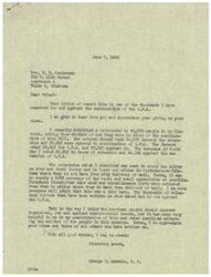 ["Mrs. P. H. Westerman wrote a letter to Representative George B. Schwabe expressing her disagreement with his stance against the continuation of the O.P.A. She stated that she and her husband, along with many others they have spoken to, are in favor of extending the O.P.A. She also highlighted that a majority of people they interact with, including friends, colleagues, and fellow citizens, support the extension of the O.P.A. Mrs. Westerman felt it was her duty to inform Representative Schwabe of these differing opinions."]