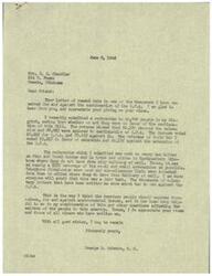 ["The document discusses the results of a referendum regarding the continuation of the O.P.A. bill, with a majority of people being against its extension. The writer expresses support for the O.P.A. and criticizes lobbyists and manufacturers who oppose it for their own selfish reasons. The writer also highlights the importance of protecting the interests of the common man and veterans. The document urges the congressman to consider the negative impact of removing O.P.A. regulations and to prioritize the well-being of the people over corporate interests."]