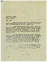 ["The document is from Mr. Schwabe to Mr. Frances discussing the results of a referendum on whether the O.P.A. should be continued. The majority of people were against the extension of the O.P.A., with farmers and World War I veterans particularly opposed. Mr. Frances urges Mr. Schwabe to consider the will of the people and not be influenced by lobbyists in regards to the O.P.A. discontinuance, expressing concerns about the potential consequences of lifting price ceilings."]