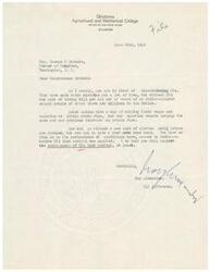 ["The document is addressed to Congressman George B Schwabe, expressing concerns about discontinuing OPA (Office of Price Administration) and the impact it will have on the cost of living for white-collar workers. The writer mentions the difficulties faced by salary workers in keeping up with rising prices and urges support for the continuation of OPA Rent control."]