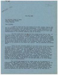 ["The document addresses concerns about the Office of Price Administration (OPA) and its role in controlling prices during and after World War II. The writer criticizes OPA for its arbitrary control of prices, leading to black markets and inflation. The writer argues that OPA did not prevent inflation, but rather contributed to it. The document also discusses the impact of price increases on various commodities and questions the effectiveness of OPA in maintaining a stable economy."]