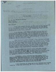 ["The document is from Mr. and Mrs. Richard Feldman urging Representative George Schwabe to support the resurrection of the O.P.A. or a strong price control bill as it will determine their vote in the upcoming election. Schwabe responds by stating he will vote in the best interest of his district and the nation, and expresses his belief that price controls are not suitable for a peace time economy. He also criticizes the administration of the O.P.A. and states that inflation exists despite claims to the contrary. The document from the Feldman's is a similar plea for Schwabe to support price controls."]