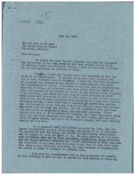 ["The document is from a Congressman responding to constituents who have expressed their support for the continuation of the Office of Price Administration (O.P.A). The Congressman states his opposition to the revival of O.P.A and any form of price controls. He mentions receiving complaints about rent controls and expresses concern about bureaucratic control and lobbying. The constituents urge the Congressman to stand by the President in passing a comprehensive and workable bill to continue O.P.A. They express concern about Congress yielding to pressure from special interests and the lack of protection from greedy exploiters."]