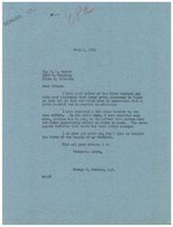 ["The document is from Mr. O. I. Beamer to Congressman George B. Schwabe, expressing concern about large price increases in Tulsa on July 1st and urging the immediate enactment of a price control law. Congressman Schwabe acknowledges the letter and mentions that while he has received similar letters, he has also received many more stating that prices have not risen significantly. He appreciates receiving input from constituents."]