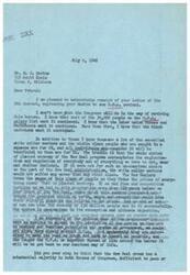 ["The document from M.J. Devine to George Schwabe expresses concern about the potential revival of the O.P.A. and the impact it would have on the middle and working class people. Devine believes that the O.P.A. is necessary to control prices and prevent inflation, as the cost of living has increased significantly since its fall. Devine urges Schwabe to consider the welfare of the working class in making decisions about the future of the United States."]