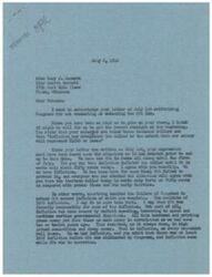 ["The document is a response to a letter criticizing Congress for not reenacting or extending the OPA law. The writer explains that inflation is not solely caused by Congress's failure to extend OPA, but also by deficit spending and borrowing. The writer also criticizes the New Deal Democrats for controlling Congress and blames them for the lack of action. The writer defends their stance on OPA and mentions that rent control was not disturbed in the bill passed by Congress but vetoed by the President. The writer also mentions that they have not received any complaints about rent controls. The document concludes by urging the recipient to support legislation to prevent inflation."]