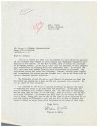 ["The writer expresses strong disapproval of Mr. Schwabe's position on price control and accuses him of neglect and incompetence in not passing an adequate OPA bill. The writer warns that any price increases in the future will be blamed on Mr. Schwabe and his special interest supporters, and their votes in the upcoming election will reflect this."]