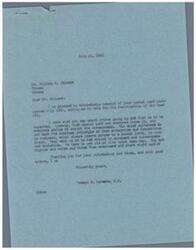 ["Mr. Gilbert sent a postal card to Mr. Schwabe asking him to vote for the resurrection of the OPA. Mr. Schwabe acknowledges receipt of the card and expresses his concerns about rising prices and the interference of bureaucrats in business. He agrees with Mr. Gilbert's sentiment and hopes to get rid of the bureaucrats one day. Mr. Gilbert also writes to Mr. Schwabe urging him to vote for the OPA bill to prevent prices from continuing to rise."]