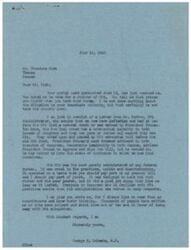 ["The document is in response to a request to vote for the revival of the Office of Price Administration (OPA). The writer, George B. Schwabe, explains that prices are not higher everywhere and that the OPA was poorly administered and unfair. He mentions that President Truman vetoed an OPA extension bill, causing confusion. Schwabe indicates that most constituents are in favor of doing away with the OPA altogether."]