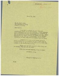 ["The first letter is from George B. Schwabe, a Member of Congress, thanking M. Darwin Kirk for his understanding of the burden and expenses faced by Congressmen. Schwabe expresses his intention to visit Kirk during a recess and sends his regards to Kirk's family. The second letter is from Kirk, urging Schwabe to advocate for a substantial increase in the annual salaries of Congress members, suggesting $20,000 or at least $15,000 per year. Kirk promises to commend Schwabe if he votes for the increase."]
