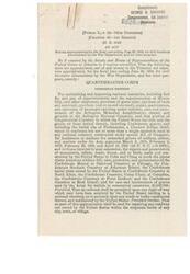 ["The document is an excerpt from a public law passed by the 79th Congress, making appropriations for the fiscal year ending June 30, 1946, for civil functions administered by the War Department and other purposes. It includes specific allocations for the Quartermaster Corps, Signal Corps, Alaska Communication System, Corps of Engineers, Flood Control, and Rivers and Harbors. The appropriations cover expenses related to cemetery maintenance, communication systems, river and harbor maintenance, flood control projects, and other civil functions."]