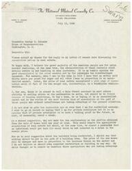 ["The document is a response to a previous letter discussing the issue of high prices in the real estate market. The writer expresses support for price controls and suggests implementing a tax on profits from the sale of homes held for a short period of time to prevent speculation. They also advocate for keeping restrictions off builders to encourage a building boom and suggest that curbing speculation in the real estate market is necessary to avoid economic disaster. The document also touches on the issue of veterans buying homes post-war and the potential for government intervention in setting prices for property sales."]