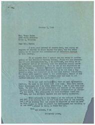 ["The document is a series of letters discussing two main issues: the continuation of Selective Service in the United States and the provision of aid to Europe. The first letter argues against the continuation of Selective Service, stating that there is no need for a large standing army and that demobilization is necessary. The second letter urges support for Selective Service in order to provide replacements for the armed forces during occupation duties. Both letters also touch on the importance of providing aid to Europe to prevent anarchy and ensure peace."]