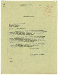 ["The document acknowledges receipt of a request from Mr. and Mrs. McDowell to discharge 18 and 19-year-old boys from the Army and return them home. The document mentions that President Truman sent a letter regarding military affairs, and Representative Schwabe will address the issue upon his return to Washington. The document also includes a list of names of individuals supporting the discharge of young soldiers."]