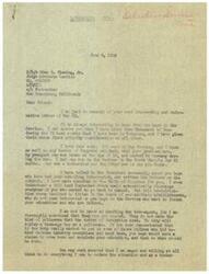 ["S/Sgt Oran R. Fleming Jr. is writing to Honorable  George B. Schwabe in support of the draft being extended to one year with no exceptions. He believes that teen-agers and fathers should not be exempt from military service, as they have been serving for a long time overseas and other men should share the burden. Fleming also expresses his desire to return to school and hopes for immediate action on the draft extension. Schwabe responds by expressing his support for releasing those who want to go back to school, but also believes that teen-agers should not be drafted as they are not needed in certain roles. He promises to vote for the release of those in the Service at every opportunity."]