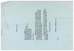 ["Mr. McClaren requested copies of the terminal leave bill pending in the House from Mr. Schwabe, who promptly obtained copies of H.R. 4051 and related reports and sent them to him. Mr. Schwabe expressed his willingness to assist in the future and Mr. McClaren thanked him."]
