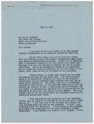 ["The document discusses the extension of the Selective Service Act and the opposition to it by Congressman George B. Schwabe and Dr. Wm. S. Crawford. Schwabe believes that the war should be officially declared over and is against the continuation of the draft, particularly for policing or occupying other countries. Crawford, a former army officer, also opposes the draft and believes that interrupting the education of young people for military service is detrimental. Both express their concerns to each other through letters."]