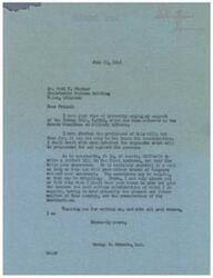 ["Mr. Fred W. Steiner wrote a letter to Congressman George B. Schwabe urging support for the Gurney Bill, S.2303, which is under consideration by the Senate Committee on Military Affairs. Congressman Schwabe responds, stating that he will consider Steiner's views on the bill and will await arguments for and against its passage. He acknowledges that amendments may be necessary and assures Steiner that he will give the bill serious consideration. Steiner later sends a telegram recommending the Gurney Bill without amendments."]