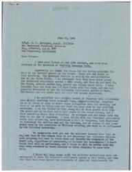 ["The document is discussing the issue of drafting teen-age boys into the military, with the writer expressing frustration at the lack of action from Congress on the matter. They argue that the voluntary enlistment system has not been given a fair trial and that military authorities are pushing for the draft to be extended to include teenagers. The writer also mentions personal experiences with military service and urges for more information on discharge policies to boost morale among soldiers."]