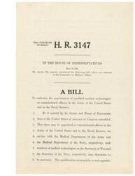 ["This bill introduced in the 79th Congress authorizes the appointment of qualified medical technologists as commissioned officers in the Army of the United States and the Naval Reserve. The qualifications for appointment, including education and training requirements, are outlined in the bill."]