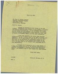 ["The document is a response to a request for information regarding the payment of National Service Life Insurance benefits. It explains that the law does not authorize payment to the estate of the insured, except in certain circumstances. It also outlines the order in which benefits are paid to designated beneficiaries, such as the insured's spouse, children, or parents. The document clarifies that benefits cease entirely upon the death of the sole beneficiary, and provides information on how payments are made to remaining beneficiaries. Additionally, it discusses options for receiving benefits, such as receiving monthly installments for life or a lump sum payment. The document concludes by offering further assistance and information on National Service Life Insurance."]