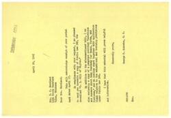 ["The document acknowledges receipt of a postal card from Mrs. H. S. Moreland and includes copies of Public Law 346, a pamphlet on loan guaranty, and educational provisions under the law. The sender hopes the material will be helpful and informative."]