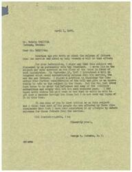 ["Mr. Griffith wrote a letter to Mr. Schwabe asking for help in releasing fathers from the service. Mr. Schwabe responded by informing Mr. Griffith that he had introduced a bill in Congress to automatically release fathers from the service, but it was not successful due to opposition from the military authorities. Mr. Schwabe expressed his disappointment but assured Mr. Griffith that he had been consistent in his efforts to help fathers return home. Mr. Griffith agreed with the importance of getting the fathers home and expressed his support for their release."]