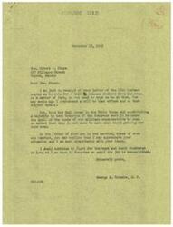 ["Mrs. Sturm wrote a letter to Representative Schwabe urging him to vote for a bill to release fathers from the Army. Representative Schwabe responded, stating that he had already introduced a bill to that effect and is sympathetic to her situation as a father of four men in the service. He promised to continue fighting for the boys' discharge until the job is accomplished."]