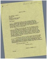 ["Pfc. Donald D. Cameron writes to Congressman George B. Schwabe about the financial struggles of hospitalized servicemen who are unable to receive benefits due to their inability to be discharged. He requests that a bill be prepared to address this issue and expresses concern for the well-being of these men and their families. Cameron highlights the inadequate pay received by these servicemen, particularly those who are married, and emphasizes the need for assistance in order to alleviate their financial burdens."]